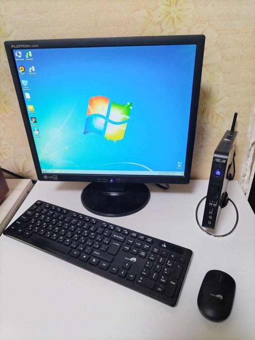 Мини пк. Офесный, комплек+3g модем, роутер