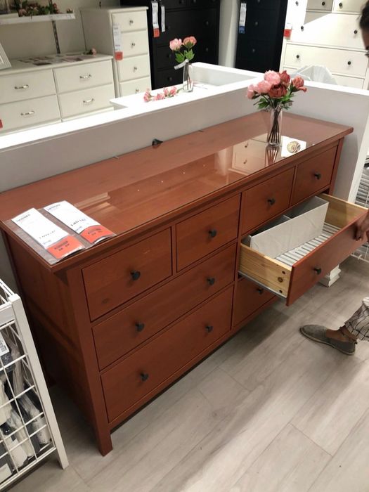 Comoda ILEA HEMNES 8 sertare 160x96