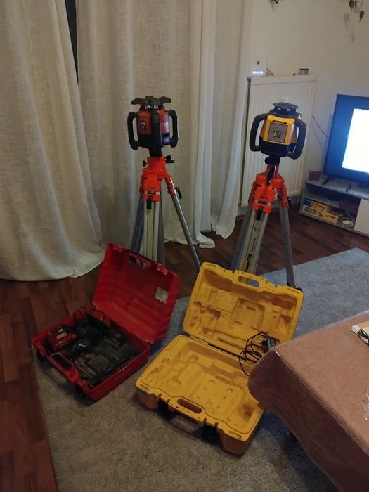 Se vinde vibrator pt.beton și Laser Hilti