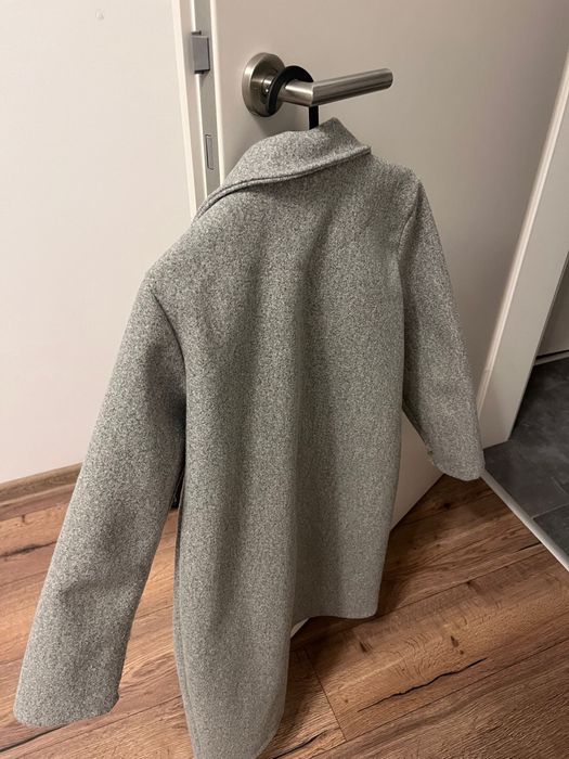 Palton de fete gri