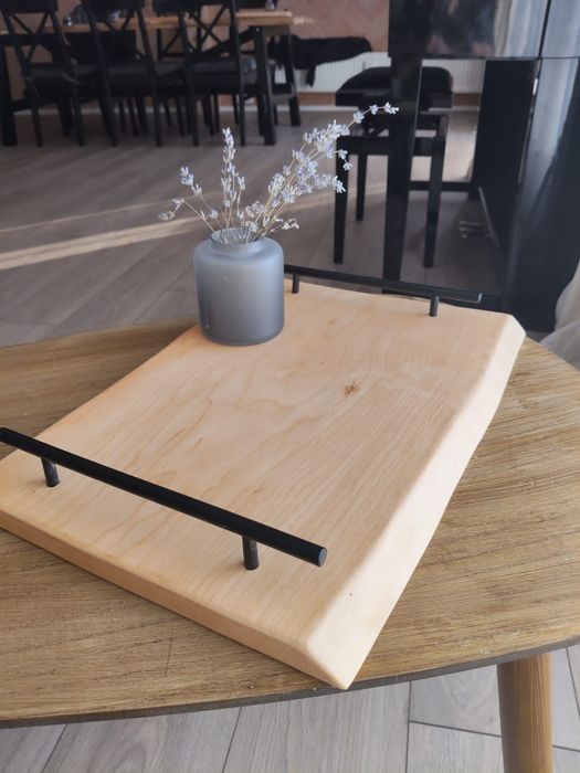 Platou servire lemn masiv