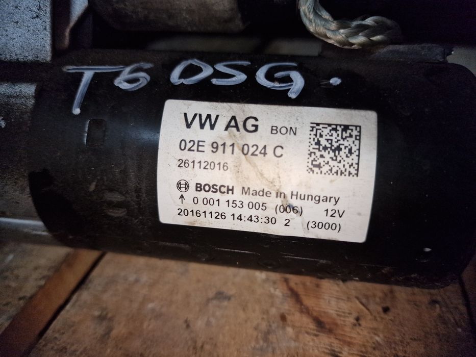 Electromotor 2.0 cxf cxh cxe cxg DSG vw t6 caravelle multivan transpor