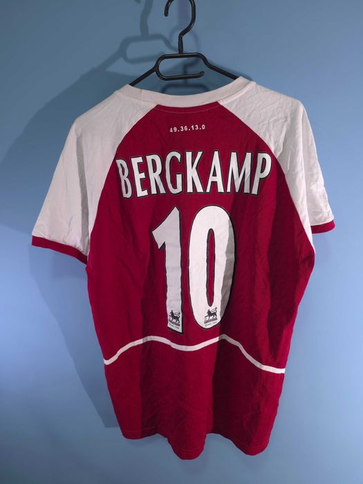 Arsenal Dennis Bergkamp  1996 Тениска/Мъжка L Памучна