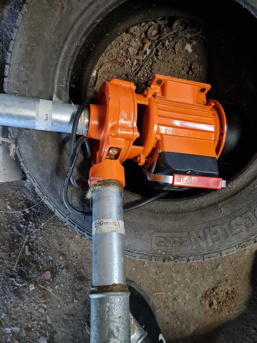 Мотор за поливане пускан само един път