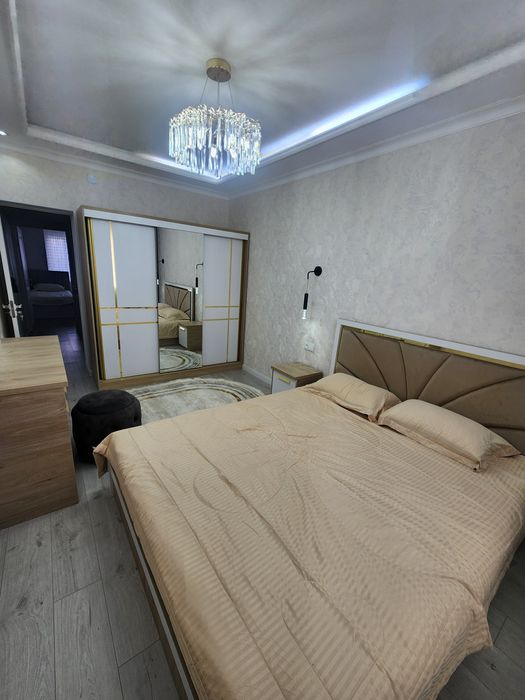 Сдается уютная 2-комнатная квартира переделанная в 3х (Дархан) Хозяин