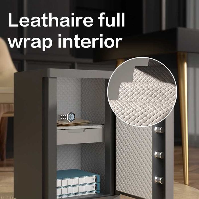 Seyf deli Сейф Deli ET594 с отпечатком пальца 61х38х36 36кг Скидки !!!