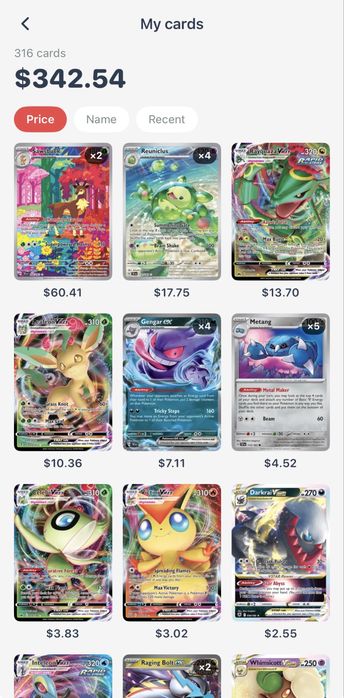 Vand carti pokemon