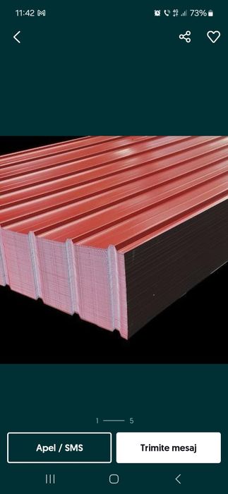 Tablă pentru acoperis