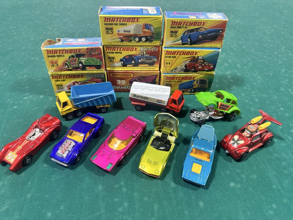 Коллекционные модели Matchbox Superfast