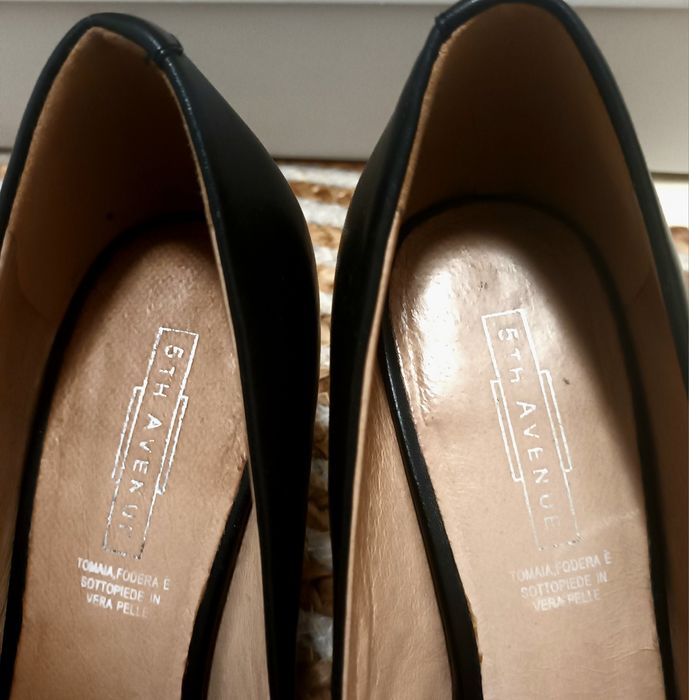 Pantofi dama piele neagra, stare ff buna, marime 36-37