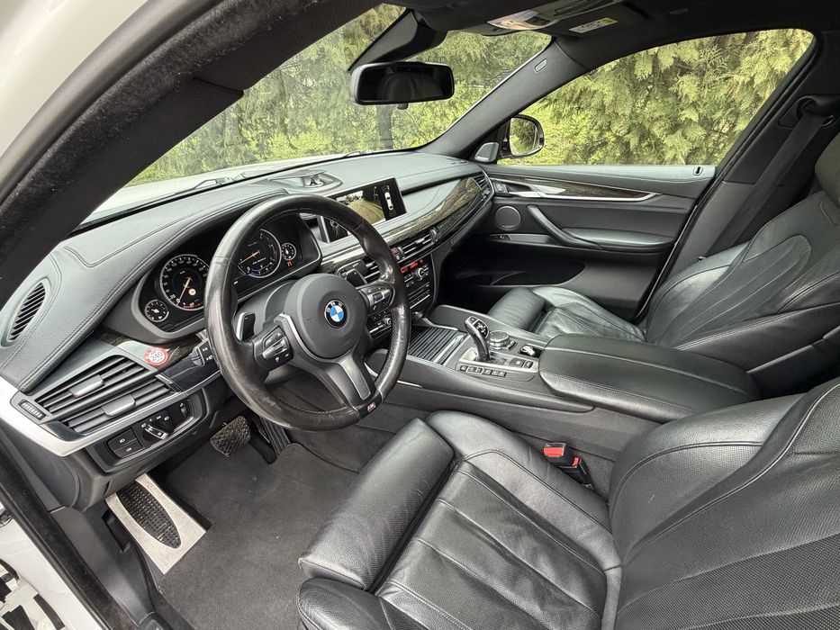 BMW X6 M50d 2016 381cp M/BangOlufsen/Trapa/Ventilatie/SoftCloseUsi/Led/FullAsist/360"/HeadUp KM REALI / 0 DAUNE !