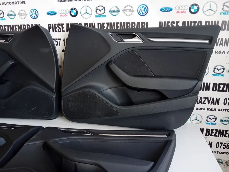 Fete Fata Tapiterie Usa Fata Spate Audi A3 8V Din Piele Volan Stanga An 2013-2020