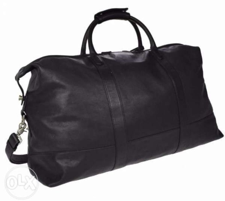 Кожен сак | Пътна чанта от естествена кожа COACH Logos 2 Way