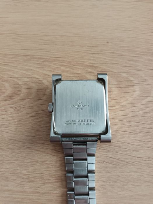 Ceas Cortebert – quartz, oțel inoxidabil, design inspirat Art Deco