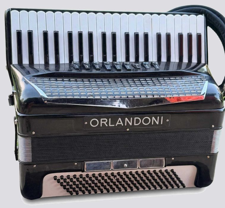 Acordeon Excelsior cu 120  bași negru