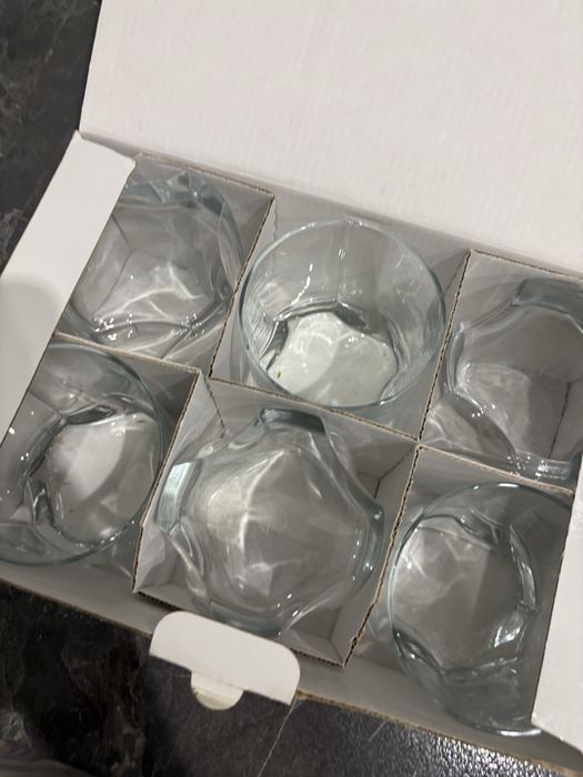 бокалы стеклянные