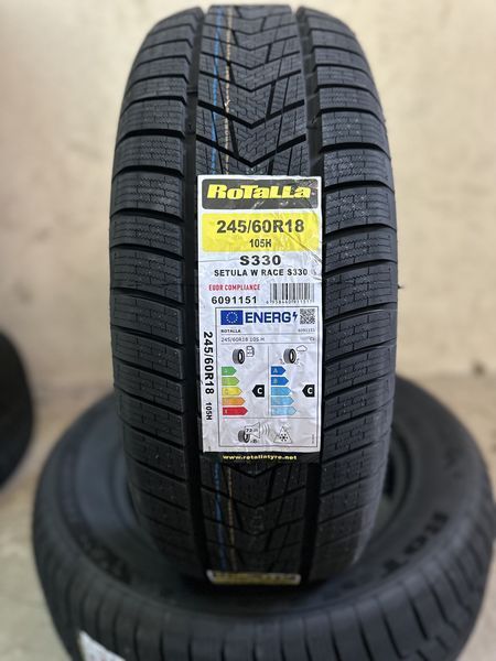 Нови зимни гуми ROTALLA SETULA W RACE S330 245/60R18 105H НОВ DOT