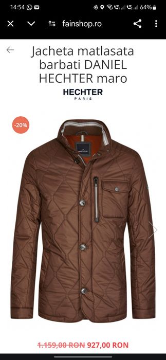 Ocazie - Geaca primăvara noua, ultralight Daniel Hechter 54-56