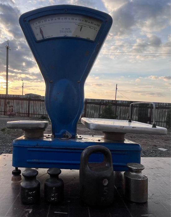 Весы СССР, есть гири