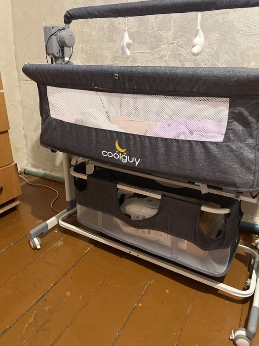 Детская кровать автоукачивание