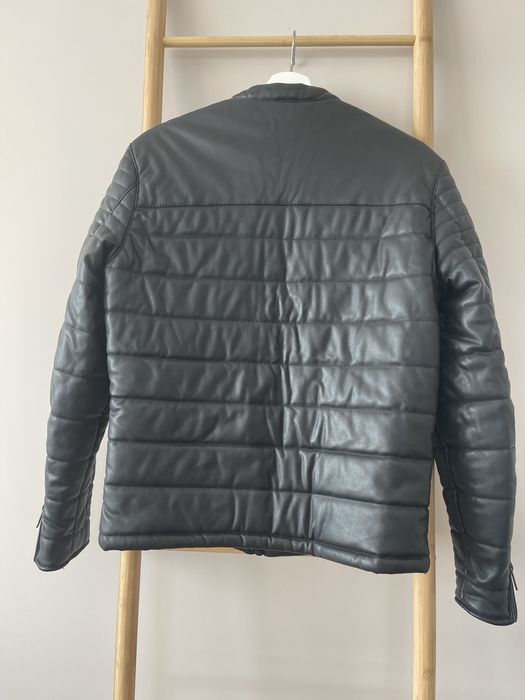 Яке от изкуствена кожа ZARA