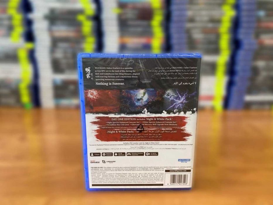 Новый Wuchang Fallen Feathers Day One Edition PS5 Много Игр