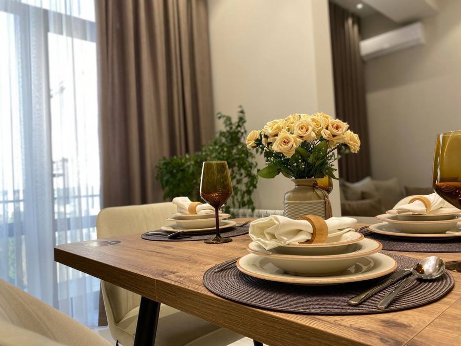 Сдаётся новая квартира с террасой в элитном жилом комп Darkhan Modern