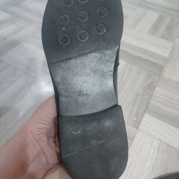 Туфли  мужские  черные