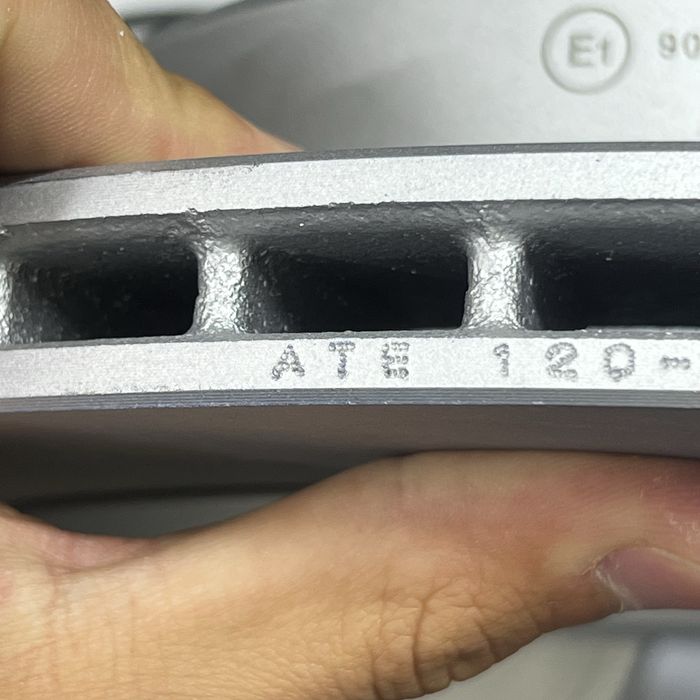 Новые диски ATE bmw e34 540 бмв е34