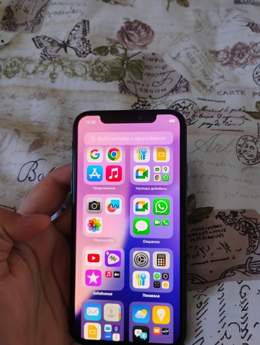 IPHONE 10 xs цвят графит