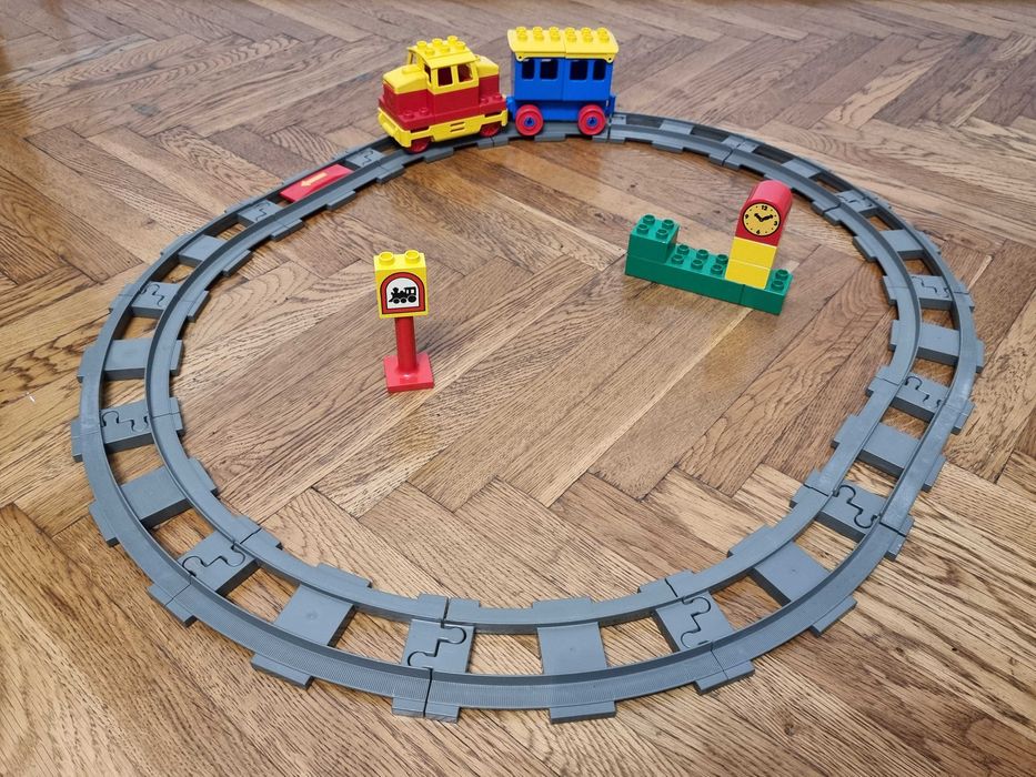 Tren lego duplo 2741, trenulet cu sine vintage