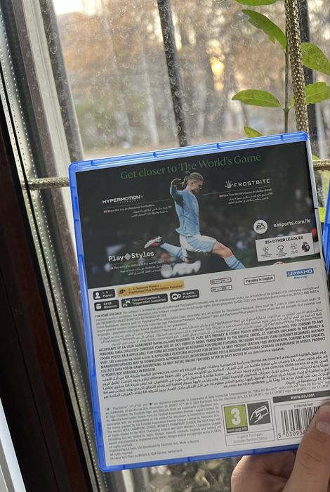 Игра на пс5 Fc24