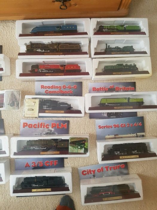 Machete locomotive ATLAS noi sc. 1:100 plinta lemn 23-30 cm