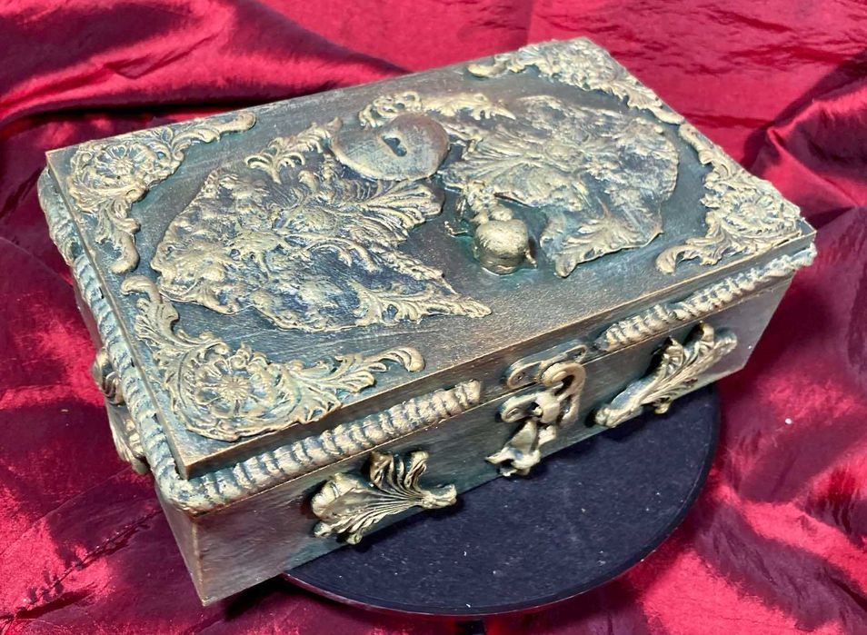 Ръчна изработка кутия за бижута