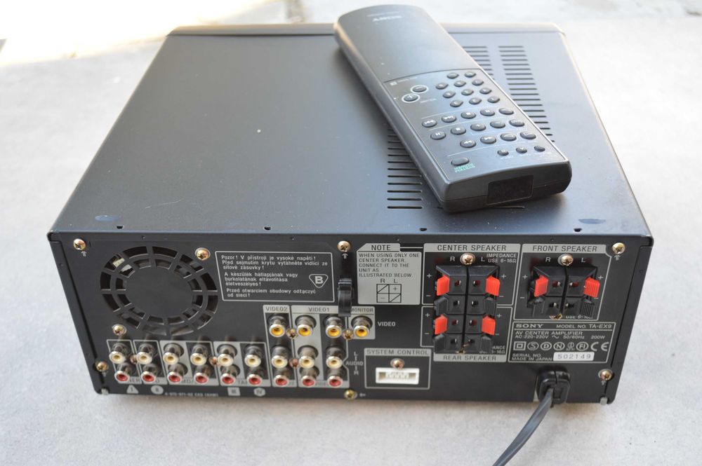 Amplificator Sony TA EX 9 cu Telecomanda