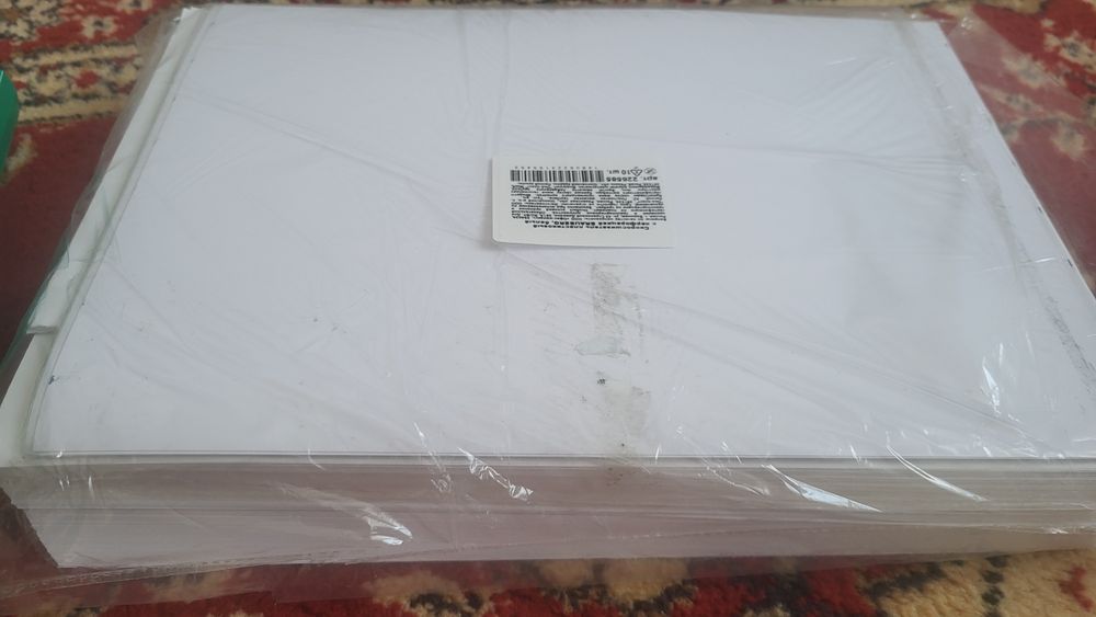 Белая бумага А4 для принтера