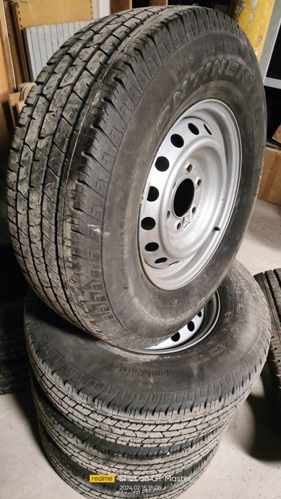 Roți originale Ford Ranger 255x70x16 ca noi 5buc