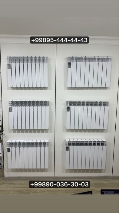 Хар хил турдаги отопления радиаторы Батареи  Алюмин биметал Akfa Панел