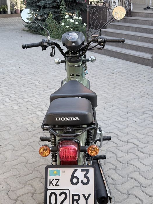 Honda Cross Cub 110 (модель CC110) в зеленом цвете