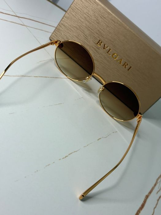 Ochelari de Soare Bvlgari Serpenti Oval Gold – Ediție Premium, Noi la Cutie