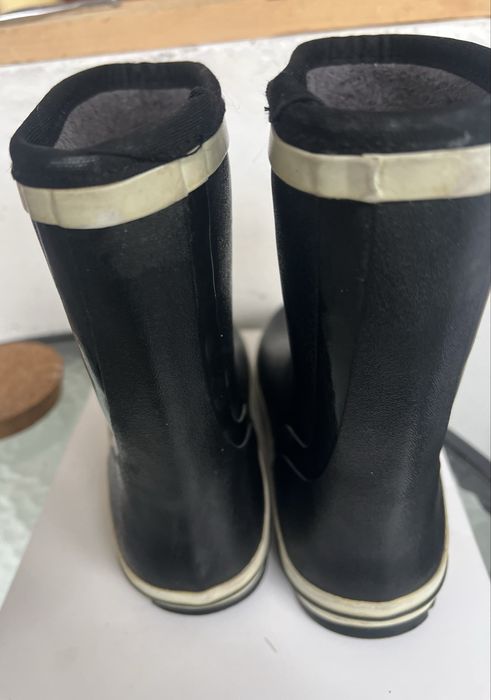 Детски ботуши черни