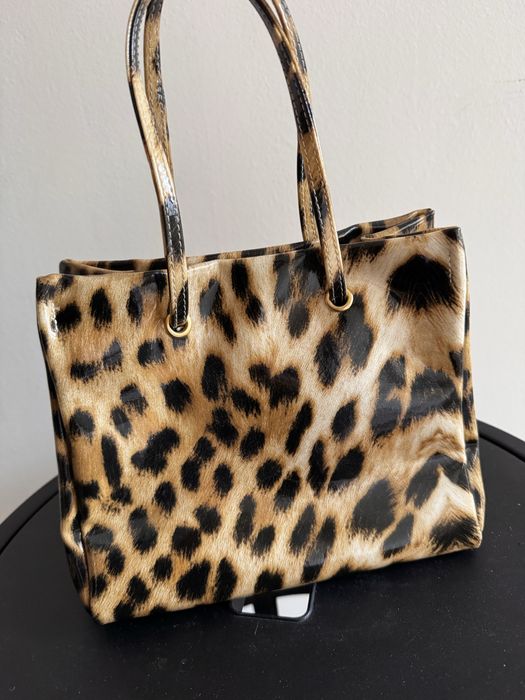 ROBERTO CAVALLI кожена малка чантичка