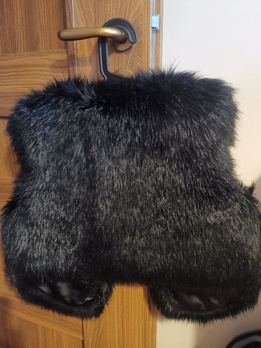 Дамски елек с косъм