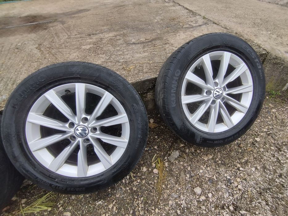 235/55/17 джанти с гуми vw tiguan, passat, sharan