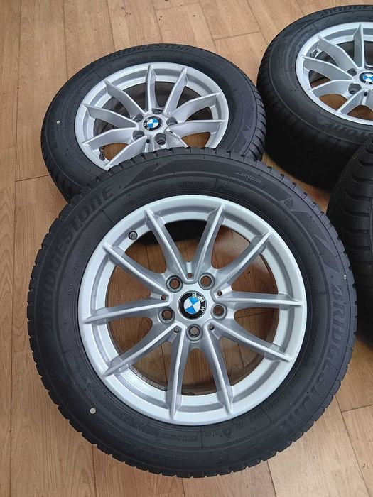 Jante 16 BMW G20 21 28 originale cu senzori anvelope iarnă MS 8-9 mm impecabile