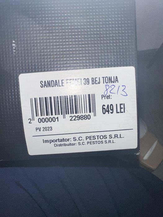 Sandale IL PASSO – noi, nepurtate, piele naturala