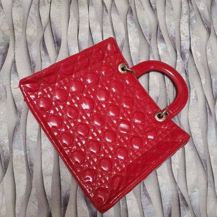 Сумка женская красная