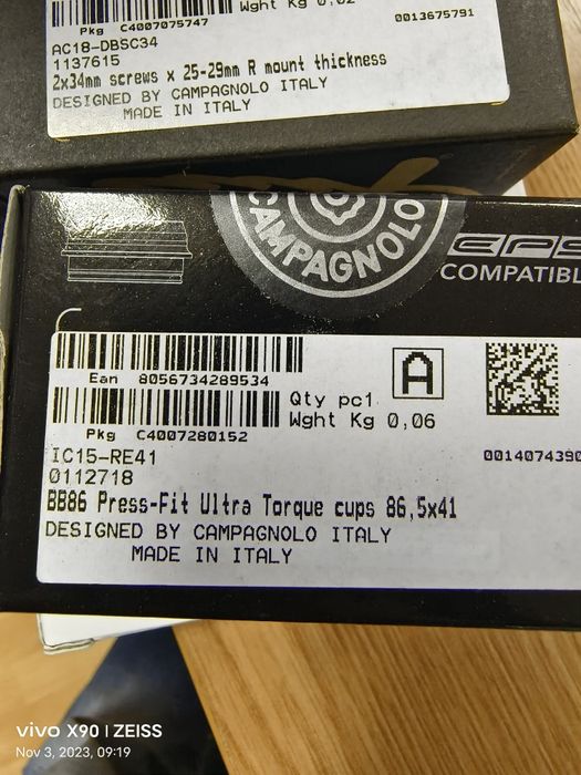 Campagnolo Chorus Groupset 2x12-speed -Hydraulic Disc Brake-Flat Mount