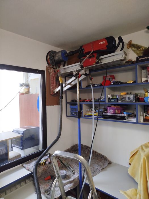 Gaura carotă beton Hota Ac  Centrala Ventilații