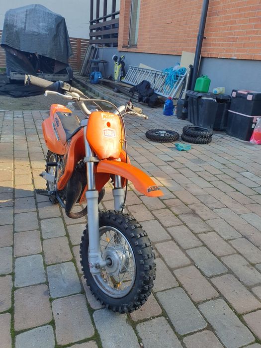 Vând urgent!!! motocicleta cross copii KTM SX50 Junior Pro